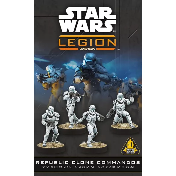 Star Wars: Legion – Republic Clone Commandos miniatűr kiegészítő (EN/DE/SP/FR)