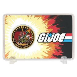 G.I. Joe: A Real American Hero 60th Anniversary 24k Gold Plated Coin-HAS-GIJOE01