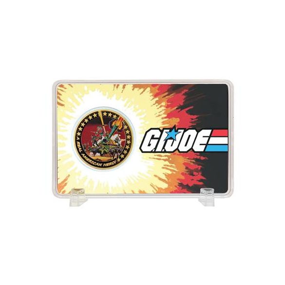 G.I. Joe: A Real American Hero 60th Anniversary 24k Gold Plated Coin-HAS-GIJOE01