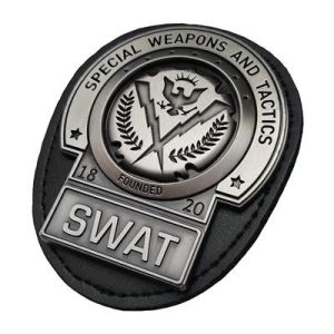DC The Dark Knight Limited Edition Replica Gotham City SWAT Badge-SWT-BTM