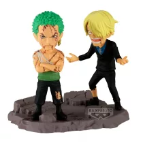 One Piece - Banpresto World Log Stories Figure - Roronoa Zoro & Sanji ("... Nothing ... At All!!!)-BP29523P