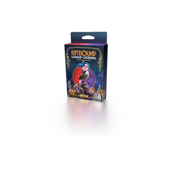 Riftbound: League of Legends TCG - Set One: Origins Champion Deck - Jinx Display (4 decks) - EN-RB-01PD01-EN
