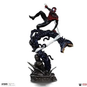 Miles Morales Spider-Man vs Villains Diorama Art Scale 1/10-MARCAS120825-10