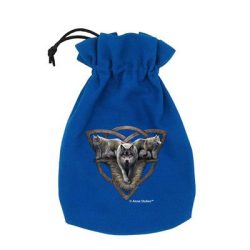 Anne Stokes Dice Pouch: Wolf Trio-BAST209