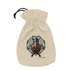 Anne Stokes Dice Pouch: Viking Skull-BAST208