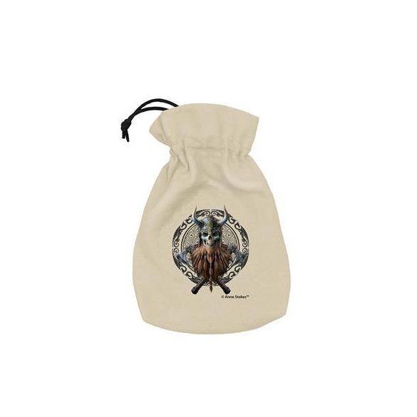 Anne Stokes Dice Pouch: Viking Skull-BAST208