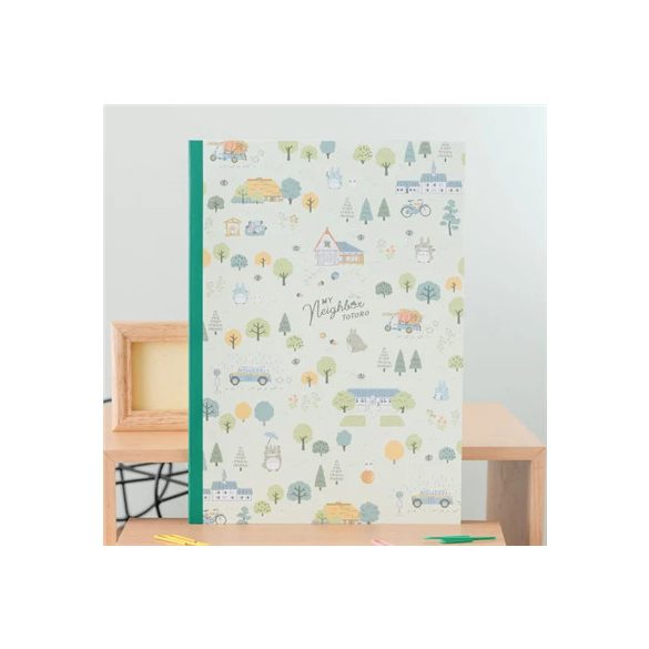 Notebook Totoro Forest 18,2×25,7 cm - My Neighbor Totoro-MOVIC-23955