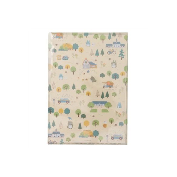 A4 Size Clear Folder Totoro Forest deep colour - My Neighbor Totoro-MOVIC-23957