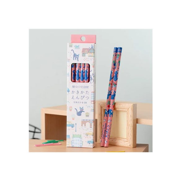 Set of 12 2B Pencils Koriko Walking - Kiki's Delivery Service-MOVIC-23962