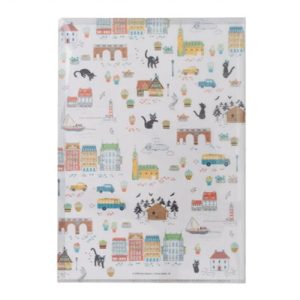A4 Size Clear Folder Koriko Walking light colour - Kiki's Delivery Se-MOVIC-23963