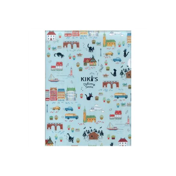 A4 Size Clear Folder Koriko Walking deep colour - Kiki's Delivery Ser-MOVIC-23964