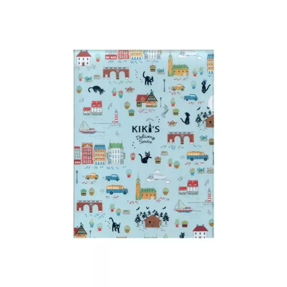 A4 Size Clear Folder Koriko Walking deep colour - Kiki's Delivery Ser-MOVIC-23964