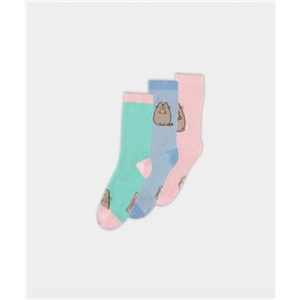 Pusheen - Crew Socks (3Pack) 35/38-CR164058PSH-35/38