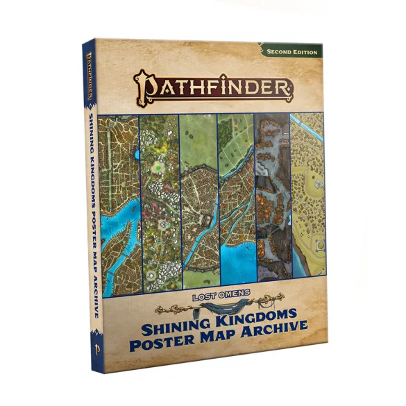 Pathfinder Lost Omens Shining Kingdoms Poster Map Archive (P2) - EN-PZO13006-MC