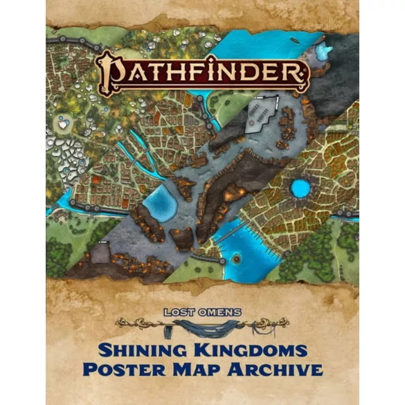 Pathfinder Lost Omens Shining Kingdoms Poster Map Archive (P2) - EN-PZO13006-MC