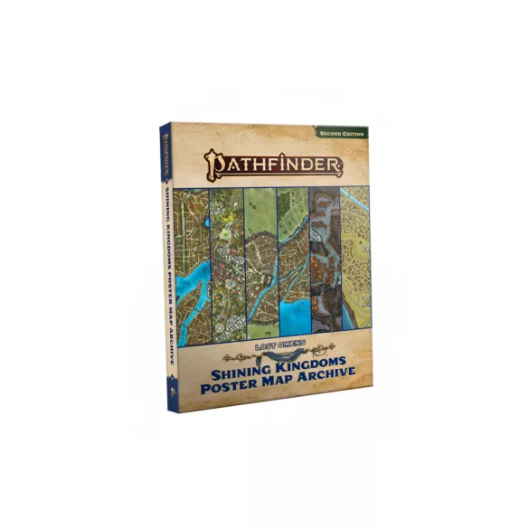 Pathfinder Lost Omens Shining Kingdoms Poster Map Archive (P2) - EN-PZO13006-MC