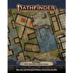 Pathfinder Flip-Mat: City Districts Multi-Pack - EN-PZO11028-FM
