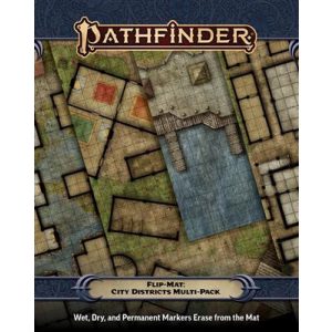Pathfinder Flip-Mat: City Districts Multi-Pack - EN-PZO11028-FM