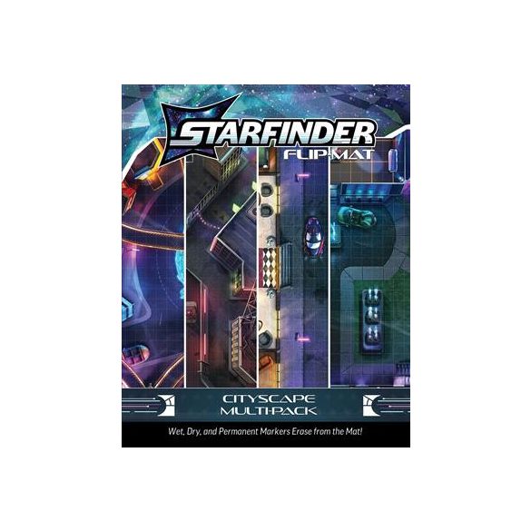 Starfinder Flip-Mat: Cityscape Multi-Pack - EN-PZO21006-FM