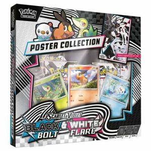 PKM - Scarlet & Violet  10.5 -  Black Bolt & White Flare Unova Poster Collection - EN-10-10040-101