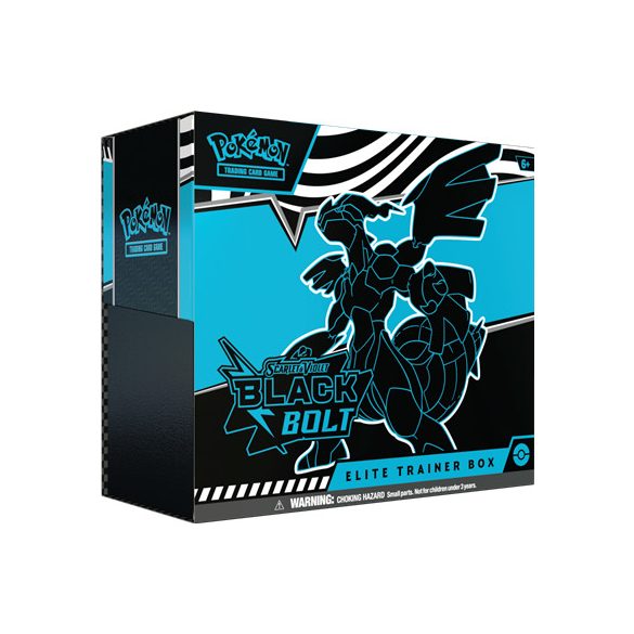 PKM - Scarlet & Violet 10.5 - Black Bolt - Elite Trainer Box Zekrom - EN-10-10037-112
