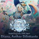 Grand Archive TCG: Diana, Moonpiercer Starter Deck Display (8 Decks) - EN-GA25S6-EN