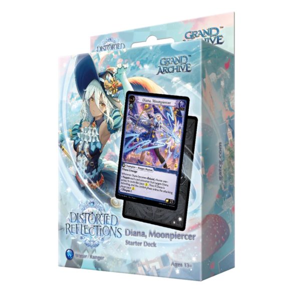Grand Archive TCG: Diana, Moonpiercer Starter Deck Display (8 Decks) - EN-GA25S6-EN