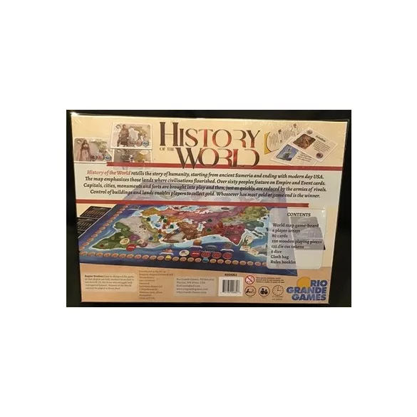 History of the World társasjáték - angol nyelvű kiadás