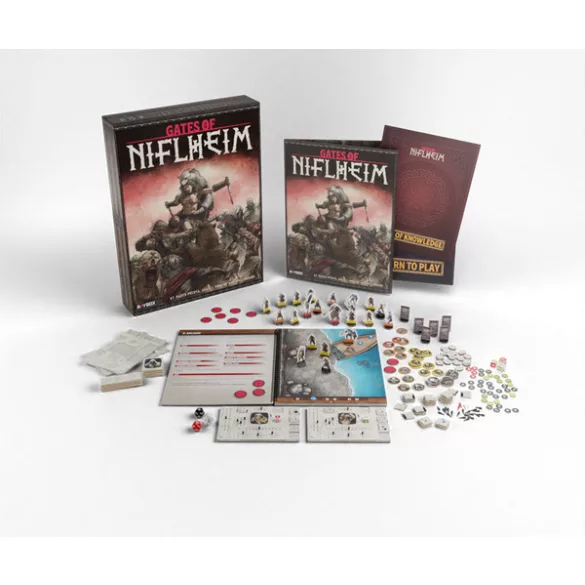 Gates of Niflheim BOX Set szerepjáték kezdőkészlet - angol kiadás