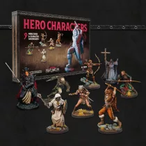 Gates of Niflheim Hero Characters Miniatures Set - EN