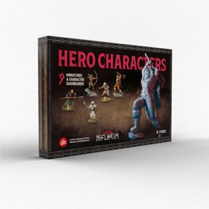 Gates of Niflheim Hero Characters Miniatures set - EN-PU-GON154M