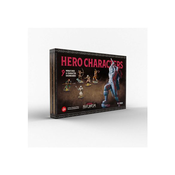 Gates of Niflheim Hero Characters Miniatures set - EN-PU-GON154M