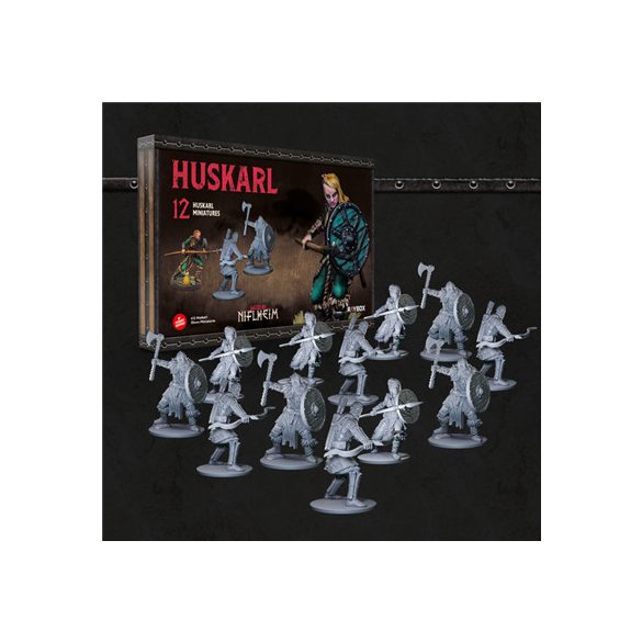 Gates of Niflheim Huskarl Miniatures Set - EN-PU-GON155M