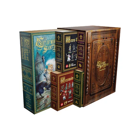 The Cats of Mont Saint Michel DELUXE Set - angol nyelvű szerepjáték készlet