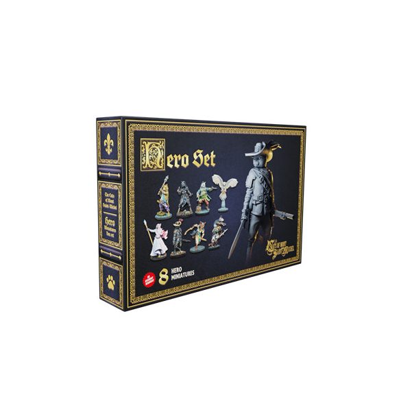 The Cats of Mont Saint Michel Hero Miniatures Set - EN-PU-COMSM105M