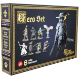 The Cats of Mont Saint Michel Hero Miniatures Set - EN