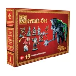 The Cats of Mont Saint Michel Vermin Miniatures Set - angol kiadás