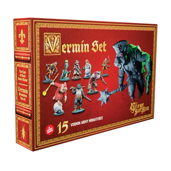 The Cats of Mont Saint Michel Vermin Miniatures Set - angol kiadás