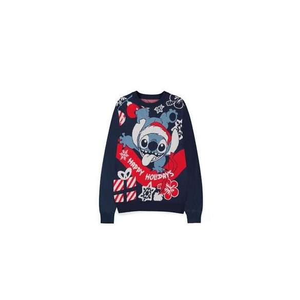 Lilo & Stitch - Stitch Santa Christmas Jumper - M-KW432747DNY-M