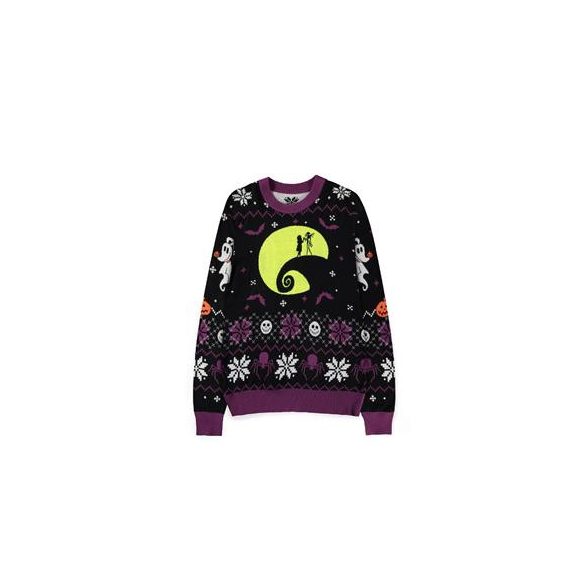Nightmare before Christmas - Knitted Christmas Jumper - 2XL-KW730080NBC-2XL