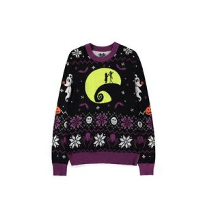 Nightmare before Christmas - Knitted Christmas Jumper - XS-KW730080NBC-XS