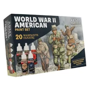 The Army Painter - Warpaints Historical WWII American Paint Set-WP8082P