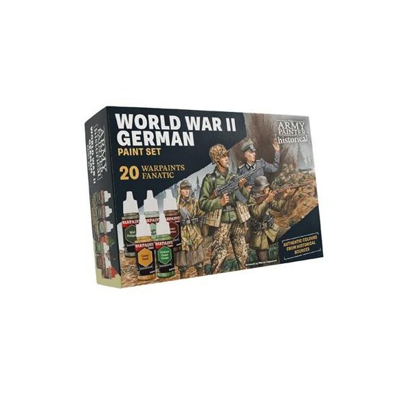 The Army Painter - Warpaints Historical WWII German Paint Set-WP8083