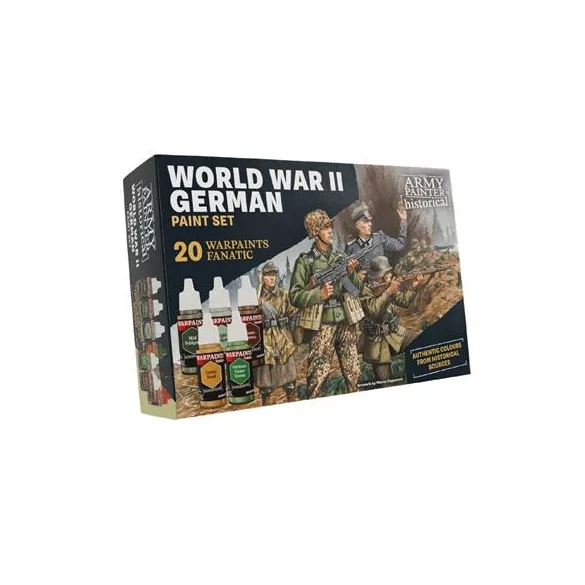 The Army Painter - Warpaints Historical WWII German Paint Set-WP8083P