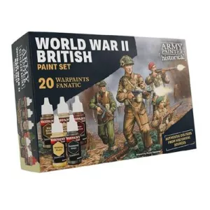 The Army Painter - Warpaints Historical WWII British Paint Set-WP8084P