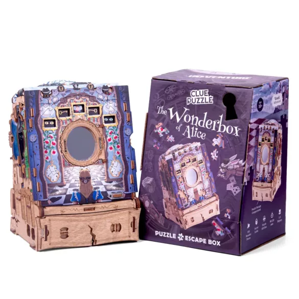 CluePuzzle - The Wonderbox of Alice rejtvénydoboz