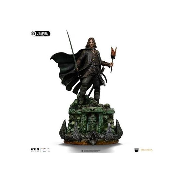 Aragorn Unleashed The Lord of the Rings Art Scale 1/10-WBLOR118925-10