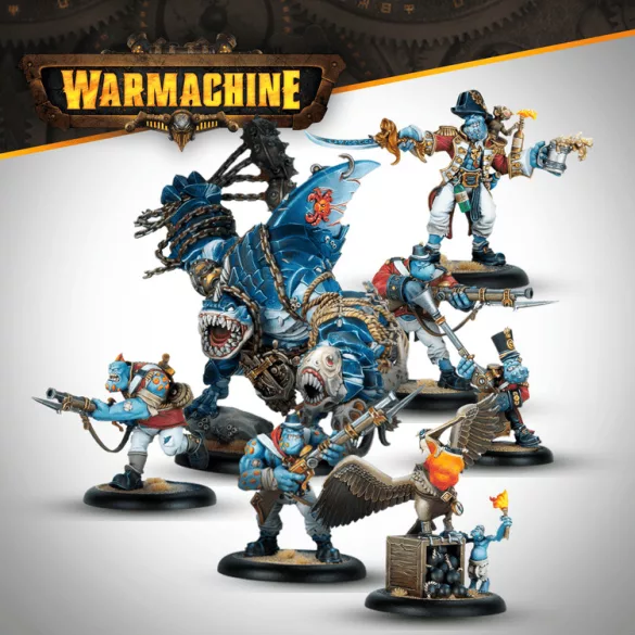 Warmachine: Shadows & Scum miniatűra doboz - angol nyelvű kiadás