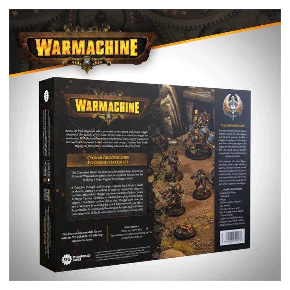 Warmachine: Cygnar Gravediggers Command Starter - angol nyelvű kiadás