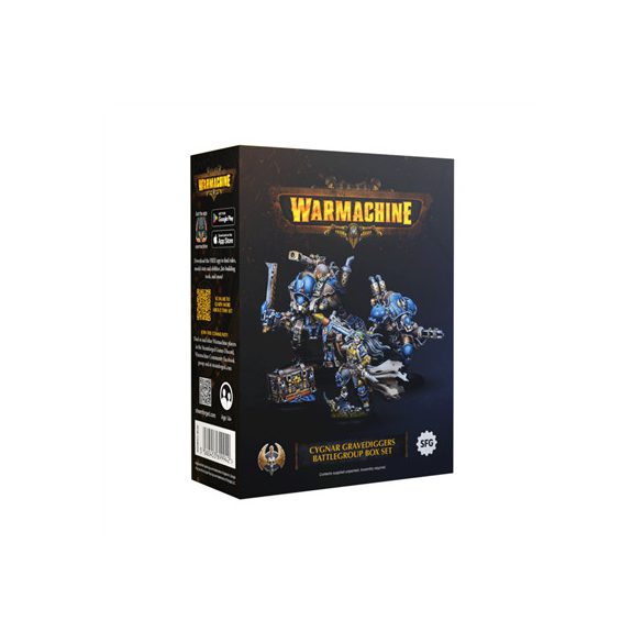 Warmachine: Cygnar Gravediggers Battlegroup Box - EN-SFIK-CGN209